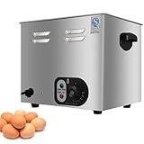 JKJZSALJ Cocedor De Huevos Eléctrico Comercial Totalmente Automático De 2600 W. Prepara Rápidamente 60 Huevos Blandos Y Semiduros, Ideal para Preparar Tés Matutinos Y Snacks.