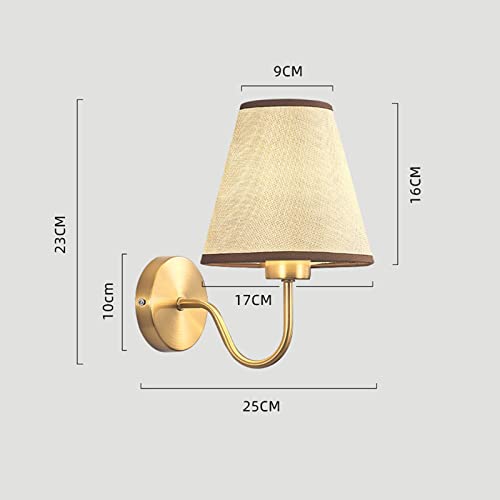 Leefasy Luminárias de parede de estilo europeu E27 Arandela Abajur Iluminação de lanterna decorativa