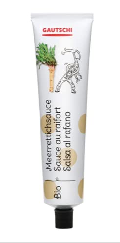 Gautschi, Salsa al rafano bio, 170g