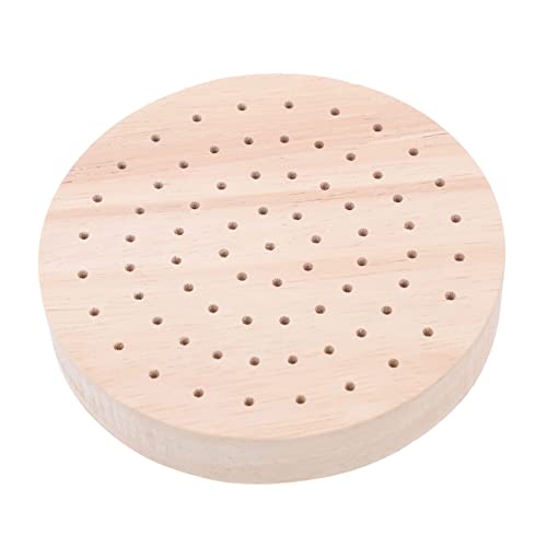 Veemoon Elegant Wooden Doll Display Stand Soft Pottery Base Doll Showcase Rack Home Decoration Accessory