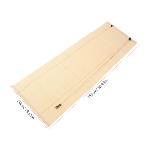 Store enrouleur naturel extérieur protection intimité ajustable - 3