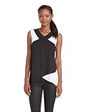 BCBGMAXAZRIA Women's Veronika Sleeveless Colorblocked Top