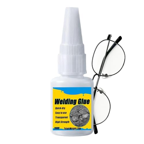 Glasses Repair Glue, Eyeglasses Adhesive, Fixes with Broken Frame, Repair