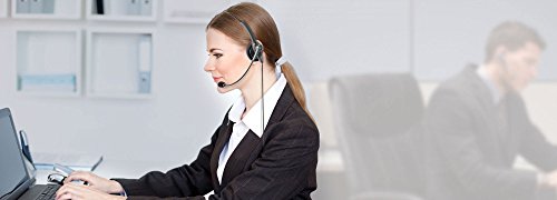 Vxi 201814 Passport 10V Dc Over-The-Head Monaural Headset With Dc N/C Microphone #TOP4