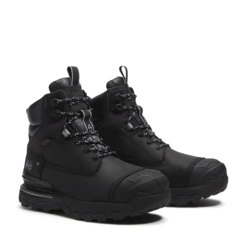 Image of Timberland PRO Men's 6 Grey /Black Boondock Comp Toe WP SR Boot