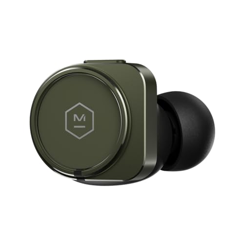 Image of Master and Dynamic MW09 True Wireless Earphones Bluetooth Noise Cancelling Headphones /Earbuds Green