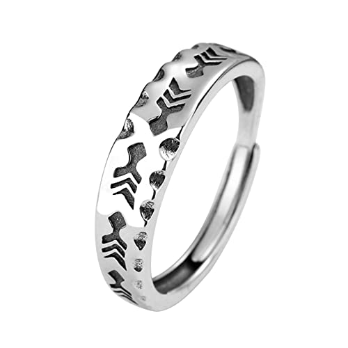 Bague réglable en 925 argent à porter au quotidien avec son motif poisson
