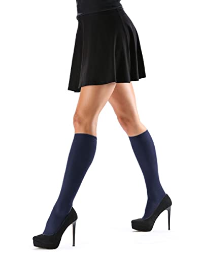 Image of Women's Levante Dali Soft Matte Opaque Knee Highs