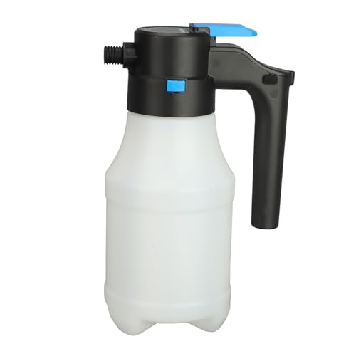 Wisoqu Electric Car Wash Foam Sprayer, High Pressure Automatic Foam Cannon, Cordless, White, Battery Powered