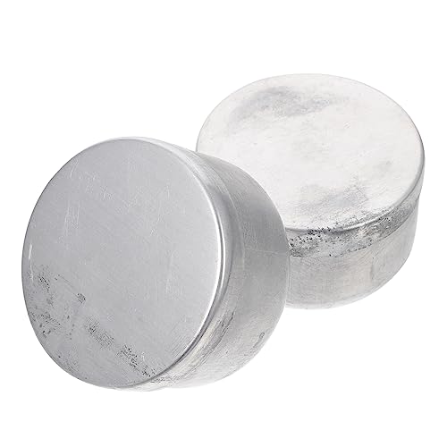 MUSISALY Aluminum Weighing Dish Holder Lab Scale Tool Soil Sample Jar for Chemistry Teaching