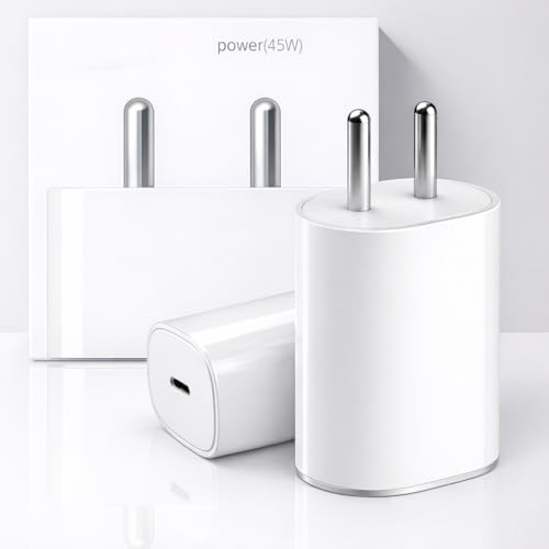 Image of mifaso Original 45W Rapid C-Type Charging Adapter Compatible with Nothing Phone 4a Pro /4a /3 /3a Pro /3a /lite /2a /2a Plus /2 /CMF Phone 2 pro /1 /Tablet, 45 w USB C Fast PPS Adaptor, up to 50w Charge Support