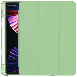 Capa Case PREMIUM Anti Impacto com função sleep e suporte para Apple Pencil - compatível com iPad Air 4 e iPad Air 5 De 10.9 Polegadas (Verde Menta)