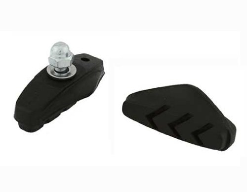 3 Line Brake Shoes Black. for Bicycle Brake Part, Bike Brake Shoe