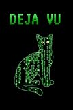 Deja Vu Matrix Cat Journal: Fun 6' x 9' blank lined journal, homage to the matrix