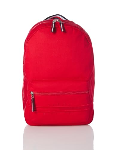Tommy Hilfiger メンズ ジーノバックパック, ヒルフィガーレッド。, One Size