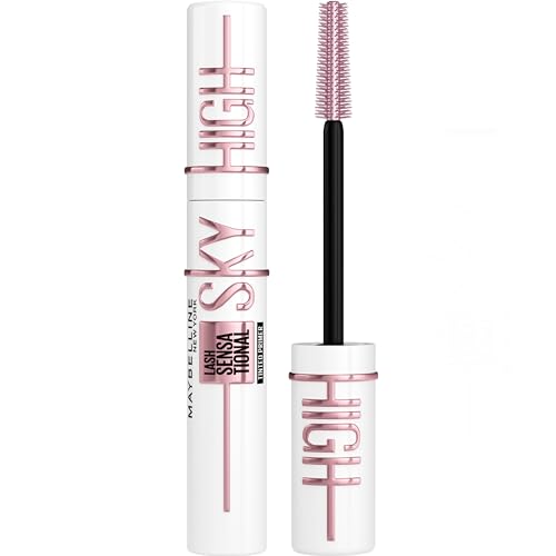 Maybelline New York, Primer de Pestañas Lash Sensational Sky High Primer con Color Negro, con Ceramida y Pro-Vitamina B5, Para unas Pestañas con Longitud sin Límites y Más Cuidadas