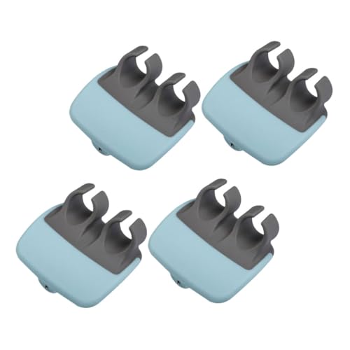 HOLIDYOYO 4 Piezas Rallador De Melón Dedo Verdura Papa Zanahoria Para Cocinando Peladores De Patatas Caseros Pelador De Patatas Con Los Dedos Pulgar Pelador De Ajos Páginas Sky-blue