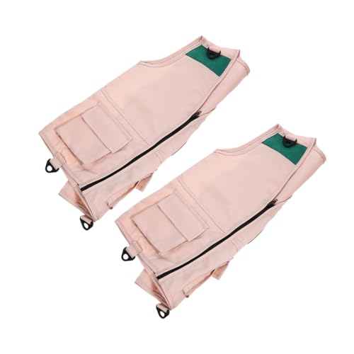 2pcs Boy Girl Cosplay Explorer Vest for Outdoor Adventures Comfortable and Breathable for Festivals and Stage for Young Adventurers