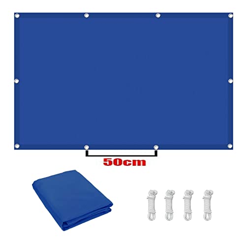 Auvent de jardin résistant aux intempéries et UV 1.8x5m avec accessoires de montage - 8