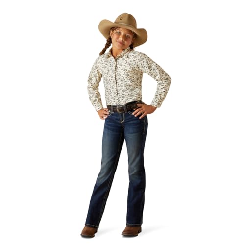 Ariat Girl's Bucking Horse Rodeo Time Shirt3