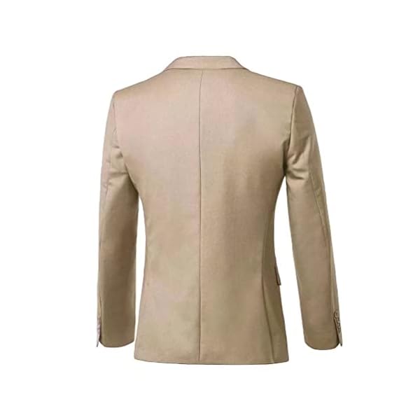 High-End Suits Men Suit 3 Pieces Slim Fit, Two Button Wedding Suit Prom Suit for Men Business Suit Jacket Vest Pant and Tie - Image 6