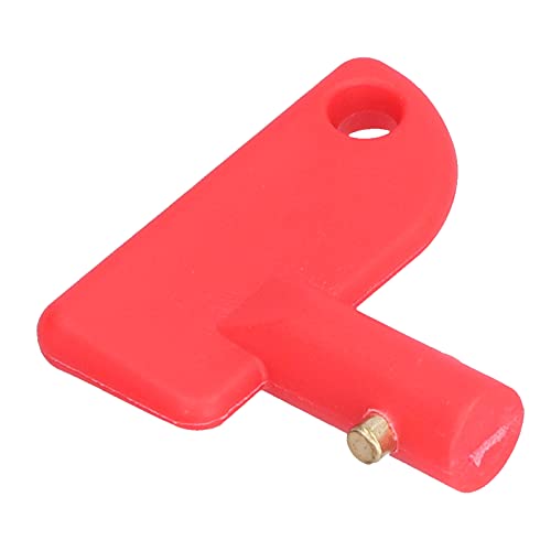 Interruptor de bateria de carro 4pcs, conjunto de acessórios de isolamento de chave ABS Interruptor