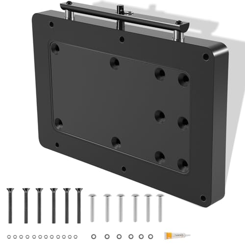 1854056 Quick Release Bracket, Heavy Duty Composite MKA-56 Fit for Minn Kota Terrova, Riptide Terrova, Ulterra, and Riptide Instinct QUEST Trolling Motor, Black Aluminum