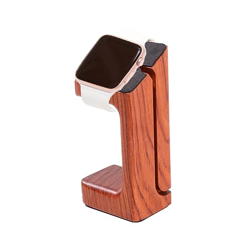 OSALADI 2pcs Smart Watch Charging Mount Smart Watch Charging Smart Charging Station Charging Bracelet Charging Dock Charging Holder Phone Stand Single Use Bamboo