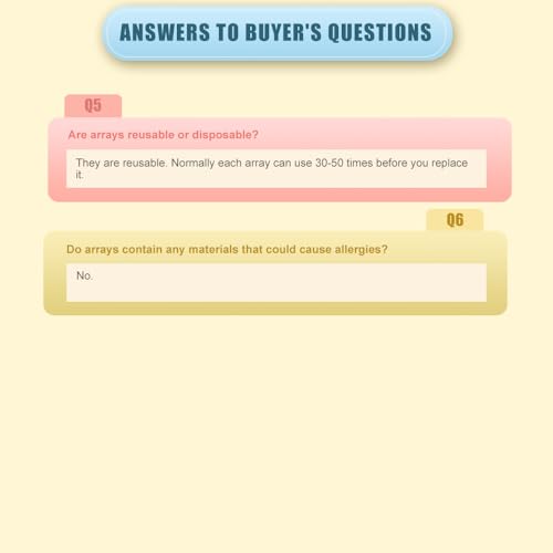 Healcity Ionic Arrays for Detox Foot Spa Bath Machine System, Replacement Arrays for Foot Detox Bath Ionic Machine, Pack of 4