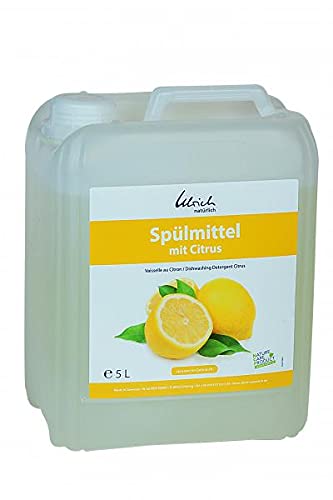 Spülmittel Citrus flüssig 5 l - Neue Rezeptur Ulrich natürlich