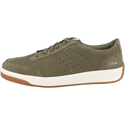 Baskets à lacets Clarks Hero Air l'art du cuir vert pour homme exigeant
