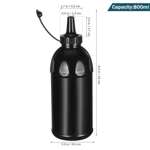 Image of TOYANDONA Portable Toy Bead Storage Bottle 9.44In Reusable Plastic Game Bead Holder Convenient Small Size for Craft and Play