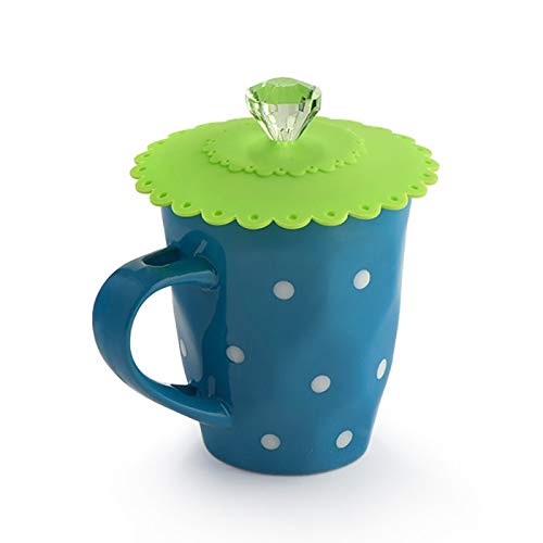 Couvercle En Silicone De Dessin Animé Mignon, Couvercles De Tasses à