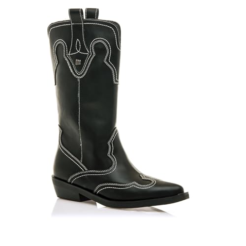 Bottes à talons décontractées MTNG LAISA 59843 avec zip fonctionnel - 2