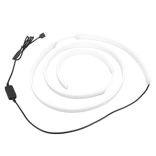 TIKATARER Luz de Fondo LED para PC, Pantalla de Computadora, Tira de Luz LED, Pantalla de Computadora USB, Retroiluminación de Sincronización, Iluminación RGB Colorida, Múltiples Modos de