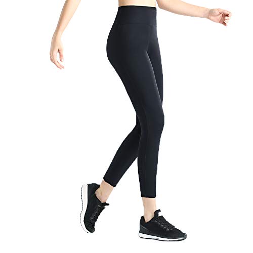 Moonssy Pantalones para Adelgazar,Pantalones Deportivos Mujer, Pantalón de Sudoración Adelgazar, Leggings Push Up, Mallas Termicos de Neopreno, Faja Reductora Adelgazante para Deporte (M)