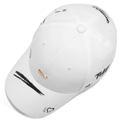 Image of Baseball Cap for Women Men - Adjustable Size Hat | Sun Protection,Colourfast,Moisture Wicking,Ponytail Hole,Wrinkle Free