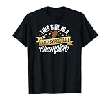 This Girl is a Fantasy Football Champion Shirt Women Winner T-Shirt