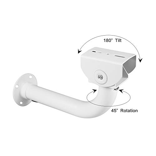 Image of CCTV Security Camera Mount Bracket, Surveillance Camera Bracket Wall Mounting for Universal Indoor Outdoor CCTV Housing Mount /L Mount /Dome Camera (13.5in)