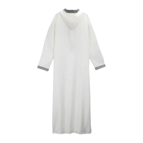 Caftan traditionnel homme robe musulmane longue