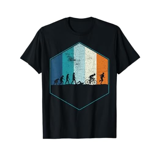 Triatlón Evolución Triatleta Corredor Nadador Regalo Camiseta