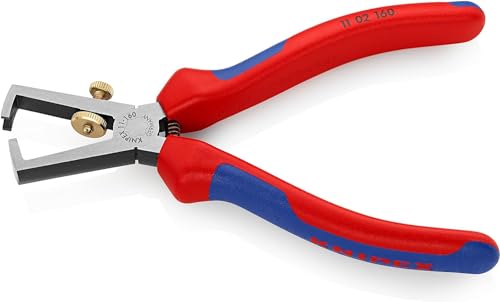 KNIPEX Abisolierzange mit Öffnungsfeder, 11 02 160 – Ansicht 2