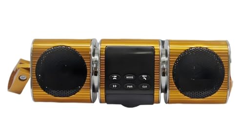 Haut-parleur de moto avec amplificateur intégré récepteur radio FM et entrées sans fil 12V