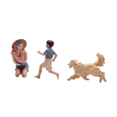 Figurines miniatures 1:18 Gralara peintes pour sublimer l'ambiance de vos décors de collection