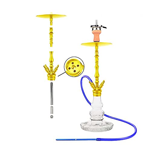 Mata Leon MLS852 Excalibur - 80 cm, Carato, Klick, Alu-Wasserpfeife mit Top-Ausstattung