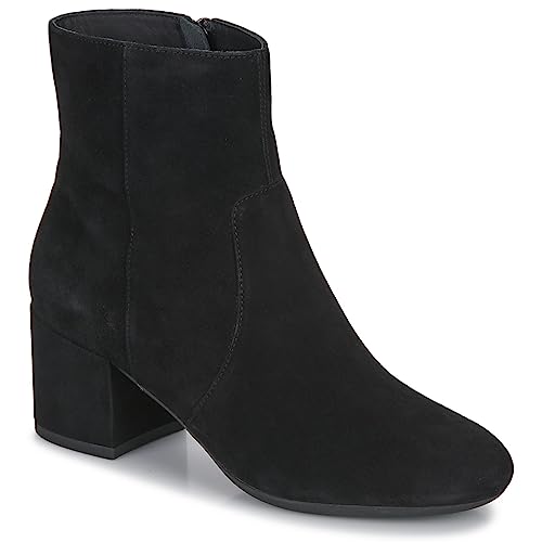 Geox Women's D Eleana Suede Leather Ankle Boot