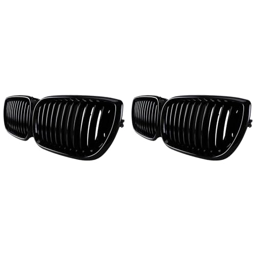 Grille de rein e46 série 3 berline 4 portes 2002-2005 noir brillant