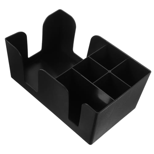 Alipis Large Tea Bag Organizer Coffee Organizer Countertop Sugar Bag Holder Tea Stirrer Storage Box Bar Supplies Holder