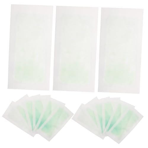 PACKOVE 30 Stück Wachsstreifen Hellgrün Vlies