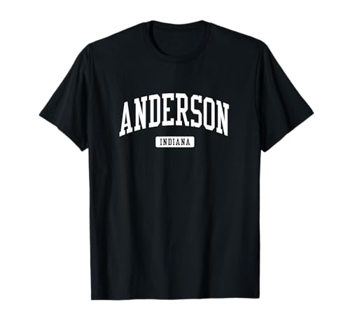 Anderson Indiana IN College University Sports Style T-Shirt